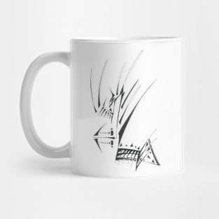 11 Unique Black White Abstract Art Mug